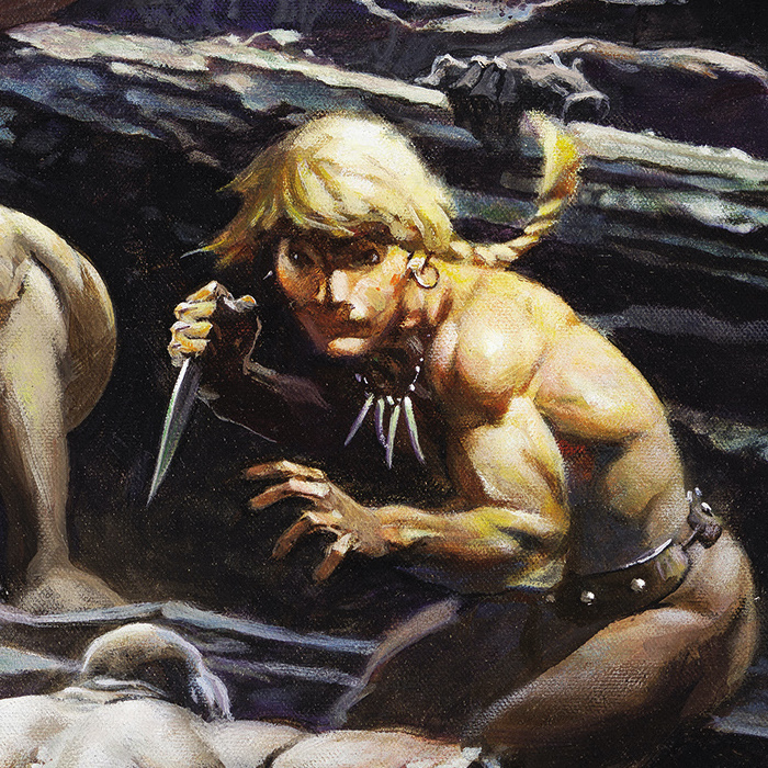 "Fire And Ice" Frank Frazetta Variant