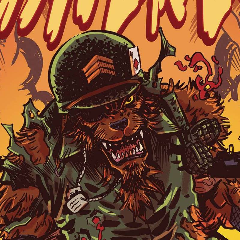 "Sgt. Werewolf" di Rich Woodall