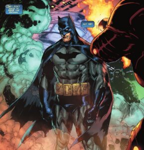 "Batman Off-World" #1 Interior Page by Doug Mahnke "Batman: Off-World" di Jason Aaron e Doug Mahnke