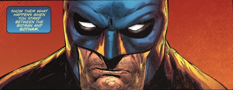 "Batman Off-World" #2 Interior Page by Doug Mahnke "Batman: Off-World" di Jason Aaron e Doug Mahnke