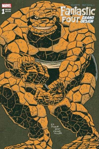Ep17 -11/08/2025 "Fantastic Four: Grand Design" #1 Variant Cover by Ed Piskor "Fantastic Four: Grand Design" Variant Cover Ed Piskor