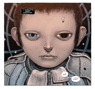 "Precious Metal" #1 Interior Page di Ian Bertram "Precious Metal" Ian Bertram e Darcy Van Poelgeest