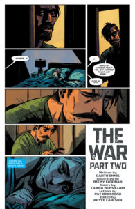 "The War" Interior Page by Becky Cloonan "The War" di Garth Ennis e Becky Cloonan