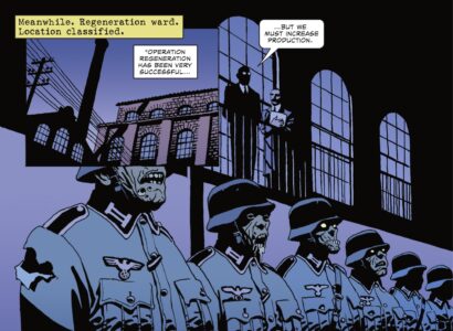 "Sgt Rock vs The Army of The Dead" #1 Eduardo Risso Interior Page "Sgt. Rock vs. the Army of the Dead"