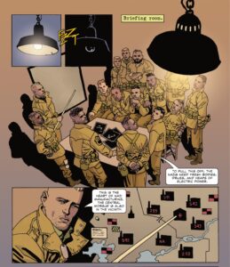 "Sgt Rock vs The Army of The Dead" #1 Eduardo Risso Interior Page "Sgt. Rock vs. the Army of the Dead"