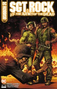"Sgt Rock vs The Army of The Dead" #3 GaryFrank Cover "Sgt. Rock vs. the Army of the Dead"
