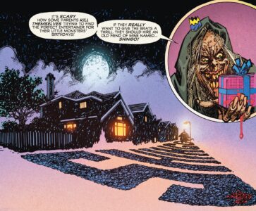 "Creepshow" #1 John McCrea Interior Page "Creepshow" #1 di Burnham Dini Langford e McCrea