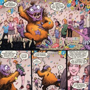 "Creepshow" #1 John McCrea Interior Page "Creepshow" #1 di Burnham Dini Langford e McCrea