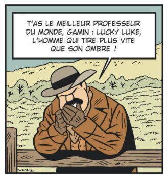 "Lucky Luke: Dakota 1880" Interior Page di Brüno "Dakota 1880" di Apollo e Bruno