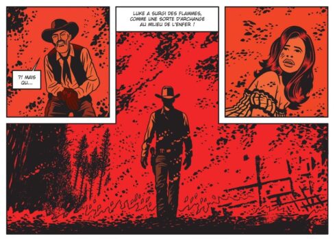 "Lucky Luke: Dakota 1880" Interior Page di Brüno "Dakota 1880" di Apollo e Bruno