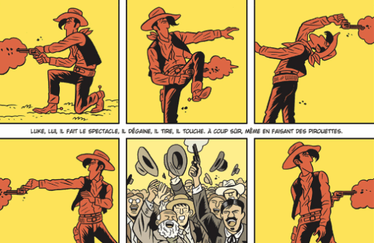 "Lucky Luke: Dakota 1880" Interior Page di Brüno "Dakota 1880" di Apollo e Bruno